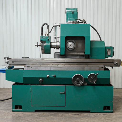Surface Grinding with HMI – GreenMech Automation Coimbatore